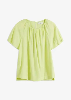 Damen bonprix Bekleidung·Jacken & Mäntel|Blusen & Tuniken|Bluse aus strukturiertem Crinkle