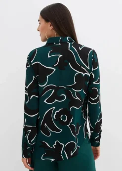 Discount Bluse bedruckt Damen Blusen & Tuniken|Bekleidung·Jacken & Mäntel
