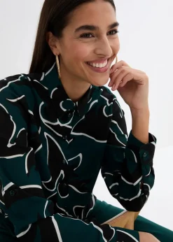 Discount Bluse bedruckt Damen Blusen & Tuniken|Bekleidung·Jacken & Mäntel