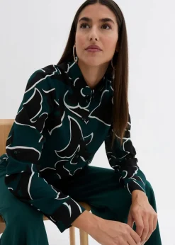 Discount Bluse bedruckt Damen Blusen & Tuniken|Bekleidung·Jacken & Mäntel
