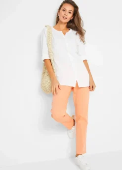 Sale Bluse mit Leinen, 3/4 Arm Damen Bekleidung·Jacken & Mäntel|Blusen & Tuniken