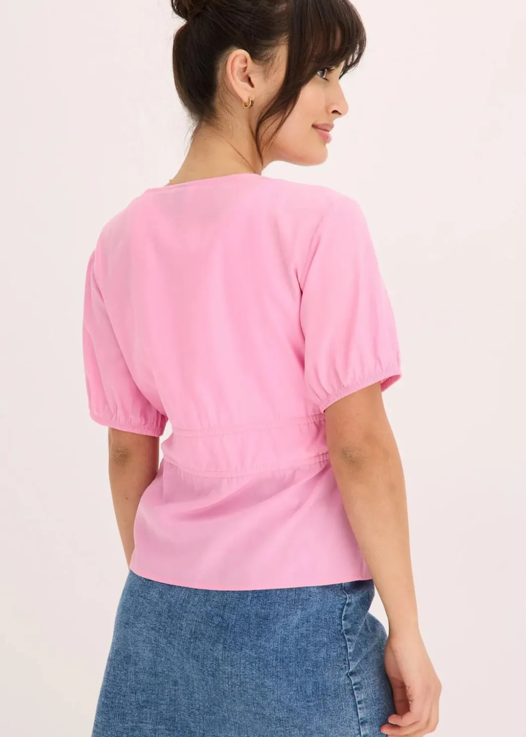 Online Bluse mit Schleifen Damen Bekleidung·Jacken & Mäntel|Blusen & Tuniken