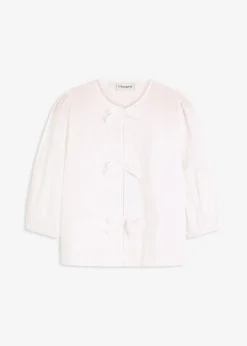 Damen bonprix Blusen & Tuniken|Bluse mit Schleifendetail