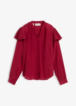 Outlet Bluse mit Seidenanteil Damen Blusen & Tuniken|Bekleidung·Jacken & Mäntel