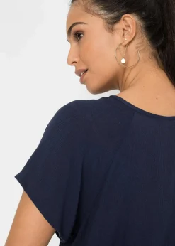 Damen bonprix Nachhaltigere Materialien|Blusen & Tuniken|Bluse mit Spitze