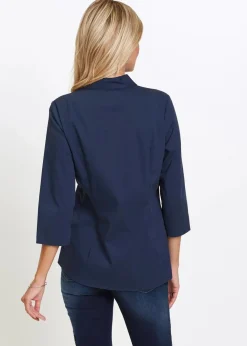 Discount Bluse mit Stehkragen Damen Blusen & Tuniken|Bekleidung·Jacken & Mäntel
