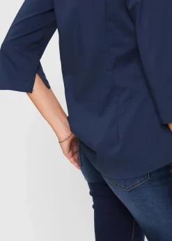 Discount Bluse mit Stehkragen Damen Blusen & Tuniken|Bekleidung·Jacken & Mäntel