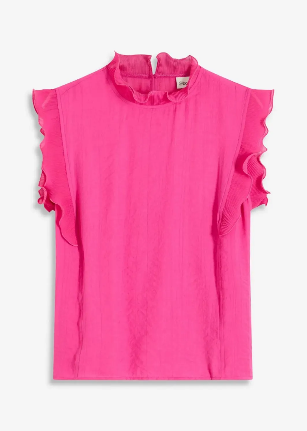 Online Bluse mit Volants Damen Bekleidung·Jacken & Mäntel|Blusen & Tuniken