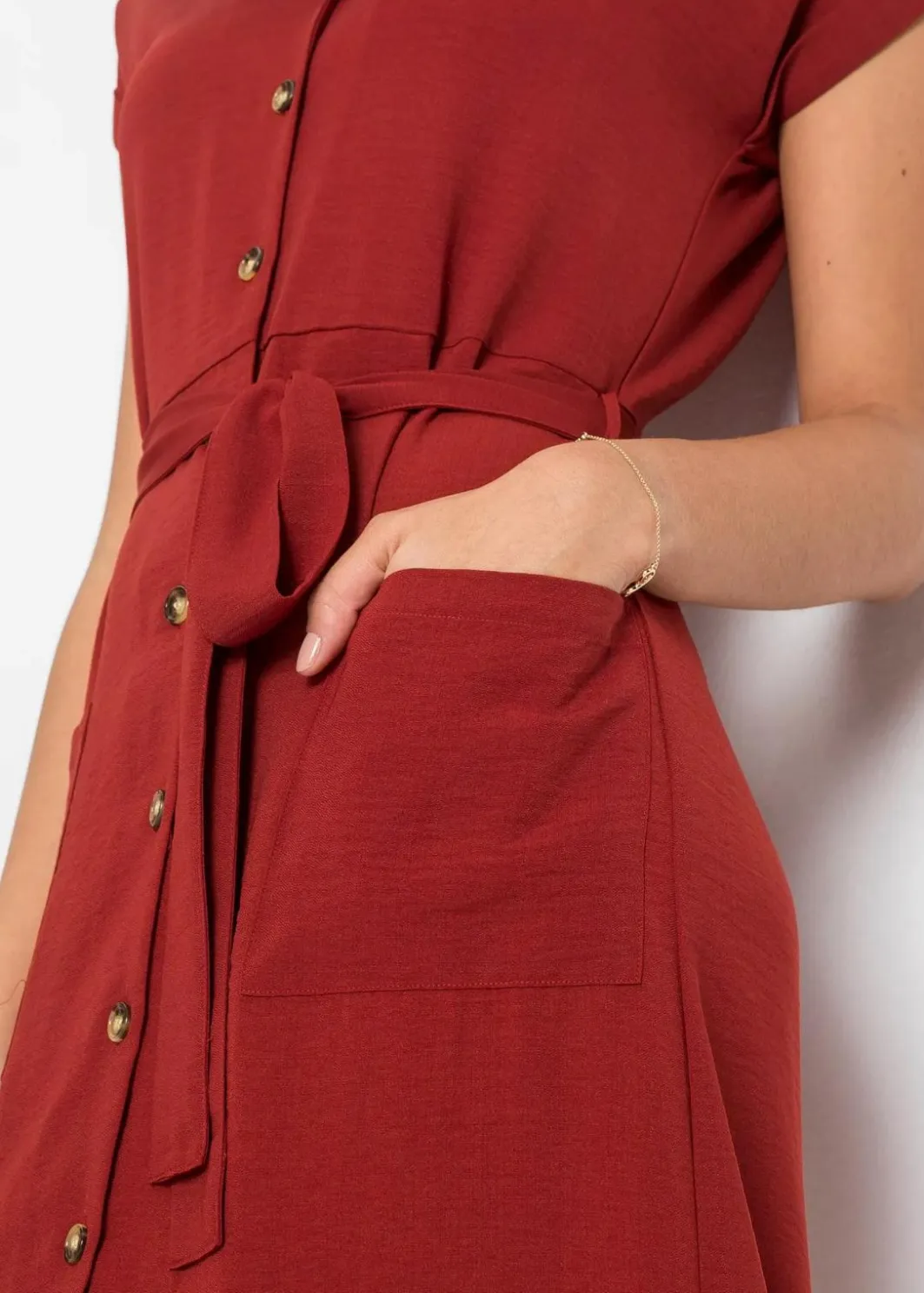 Damen bonprix Bekleidung·Pullover & Strickjacken|Kleider|Blusenkleid