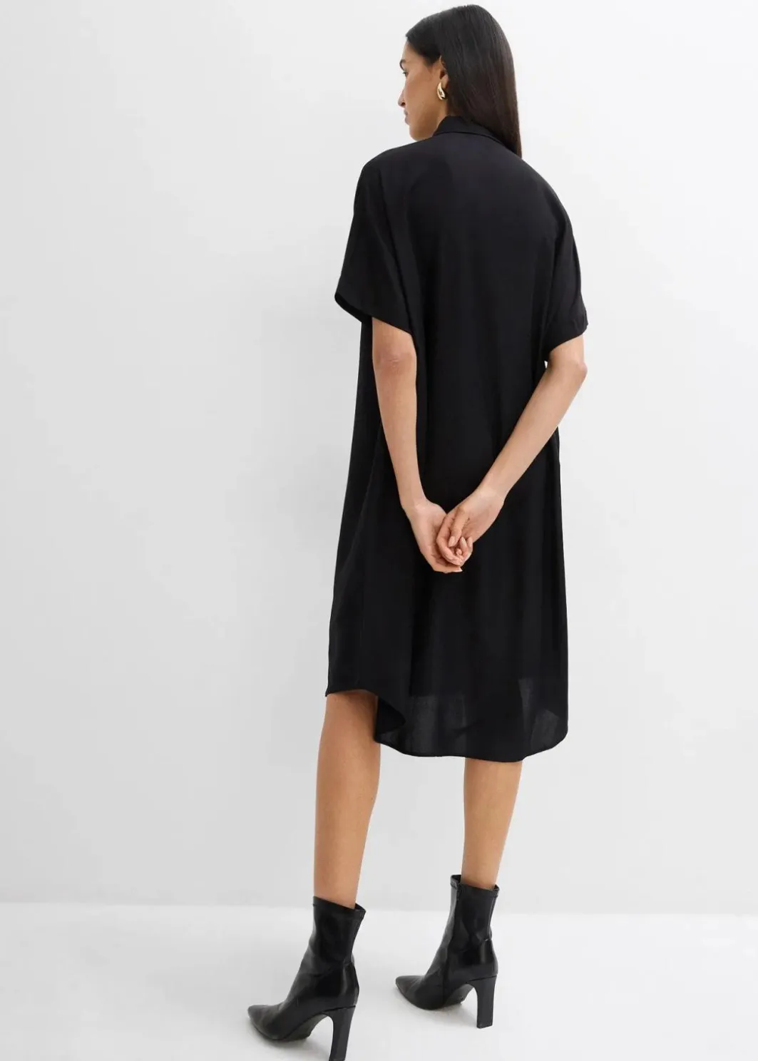 Best Blusenkleid aus feiner Viskose Damen Kleider|Bekleidung·Pullover & Strickjacken