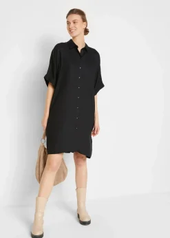 Clearance Blusenkleid aus feiner Viskose Damen Bekleidung·Pullover & Strickjacken|Nachhaltigere Materialien