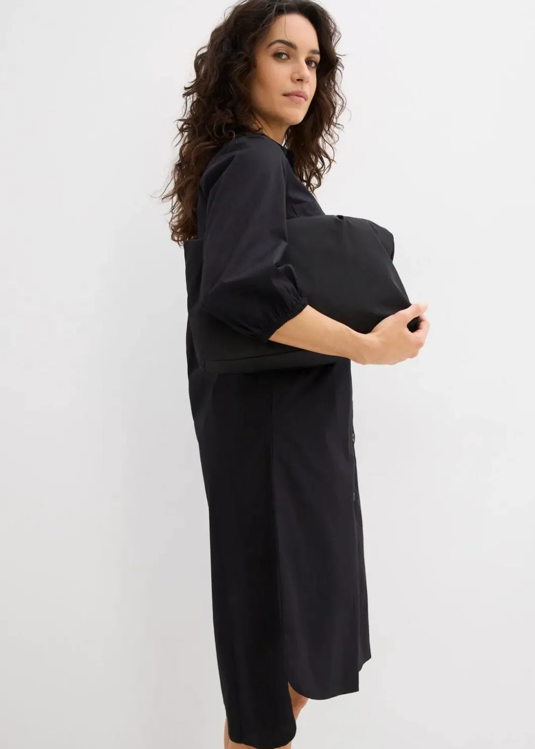 Discount Blusenkleid aus leichter Baumwolle Damen Bekleidung·Pullover & Strickjacken|Kleider