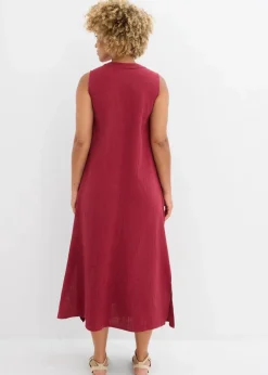 Damen bonprix Kleider|Blusenkleid aus Musselin