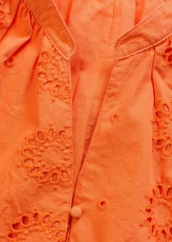 Blusenkleid aus reiner Bio-Baumwolle Damen Bekleidung·Pullover & Strickjacken|Kleider