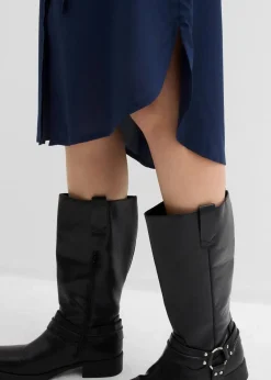 Damen bonprix Bekleidung·Pullover & Strickjacken|Kleider|Blusenkleid aus weicher Viskose