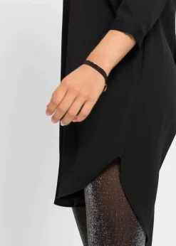 Hot Blusenkleid mit kurzer Knopfleiste Damen Bekleidung·Pullover & Strickjacken|Nachhaltigere Materialien