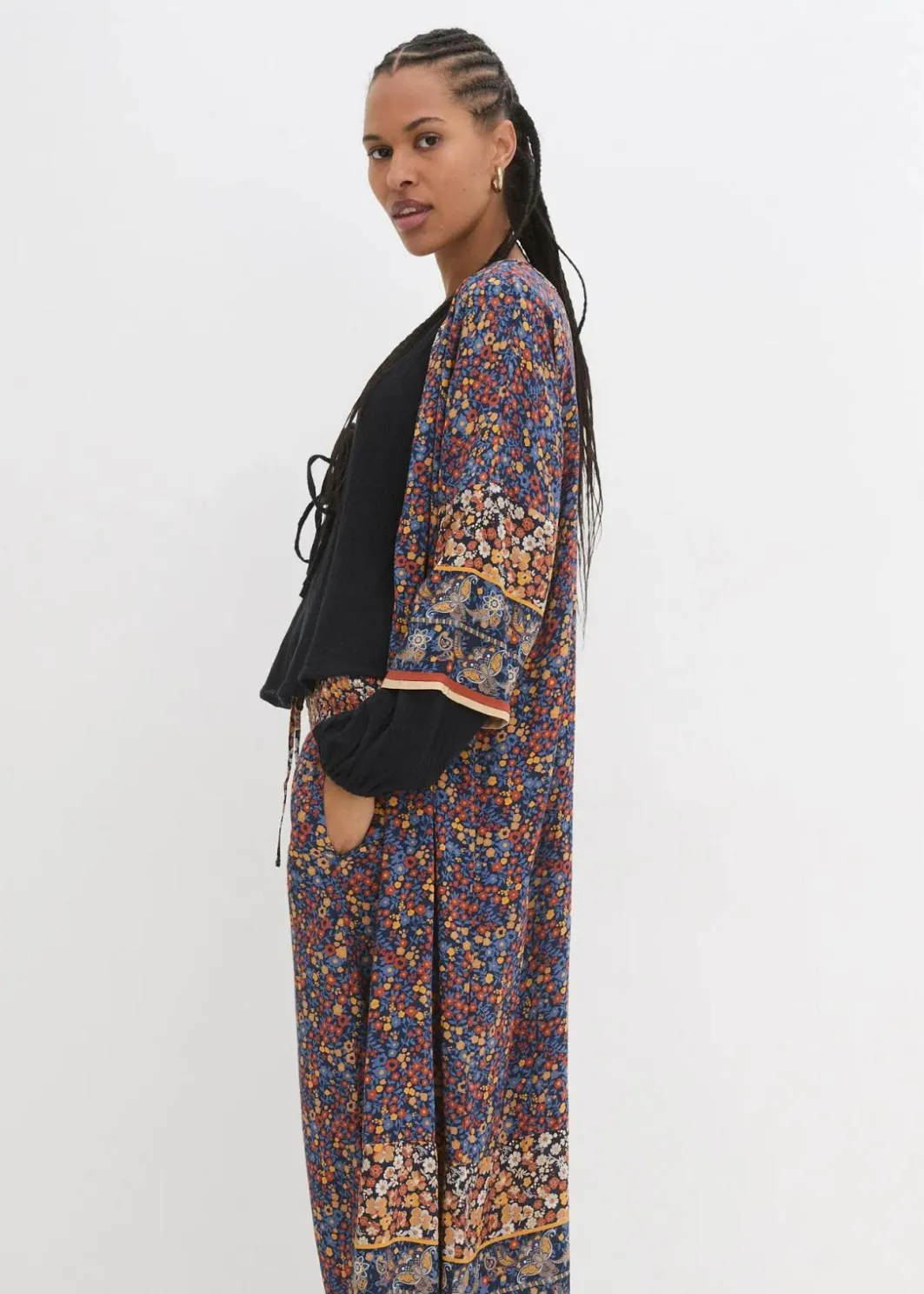 Discount Blusenmantel aus Viskose Damen Bekleidung·Jacken & Mäntel|Blusen & Tuniken