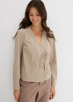 Damen bonprix Blusen & Tuniken|Blusenshirt aus feinem Cord