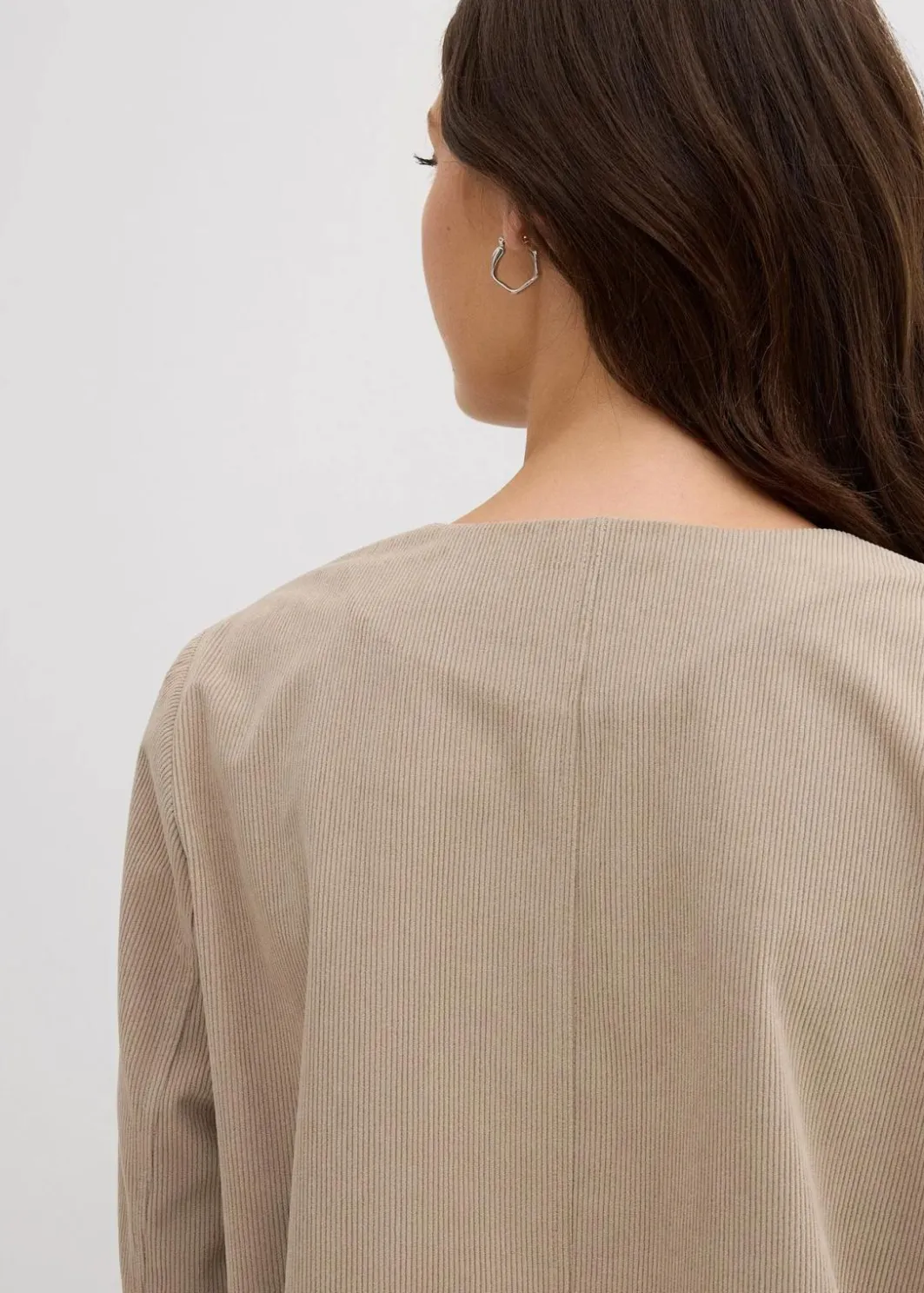 Damen bonprix Blusen & Tuniken|Blusenshirt aus feinem Cord