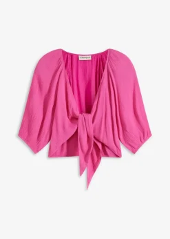 Damen bonprix Nachhaltigere Materialien|Blusen & Tuniken|Blusenshirt aus fließender Viskose