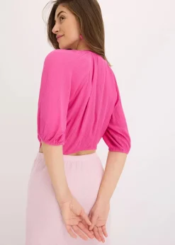 Damen bonprix Nachhaltigere Materialien|Blusen & Tuniken|Blusenshirt aus fließender Viskose