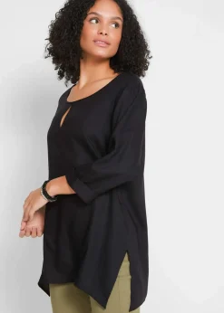 New Blusenshirt aus reiner Viskose Damen Bekleidung·Jacken & Mäntel|Nachhaltigere Materialien