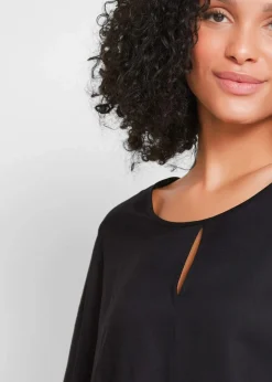 New Blusenshirt aus reiner Viskose Damen Bekleidung·Jacken & Mäntel|Nachhaltigere Materialien