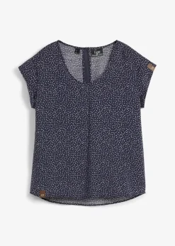 Damen bonprix Nachhaltigere Materialien|Blusen & Tuniken|Blusenshirt aus softem Viskose-Mix