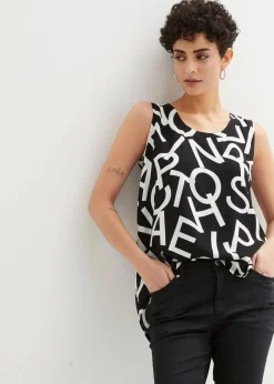 Damen bonprix Blusen & Tuniken|Shirts & Tops|Blusentop aus fließender Viskose