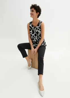 Damen bonprix Blusen & Tuniken|Shirts & Tops|Blusentop aus fließender Viskose