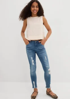 Clearance Blusentop aus kühlendem Leinen-Mix Kinder Mädchen 9-16 Jahre·Shirts & Blusen