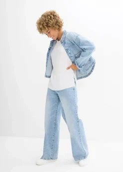 Damen bonprix Bekleidung·Jacken & Mäntel|Blusen & Tuniken|Blusentop aus recyceltem Polyester