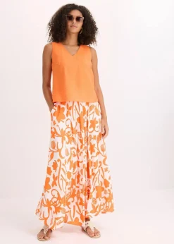Damen bonprix Bekleidung·Jacken & Mäntel|Blusen & Tuniken|Blusentop aus softem Viskose-Mix