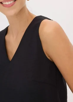 Damen bonprix Shirts & Tops|Blusen & Tuniken|Blusentop aus softem Viskose-Mix