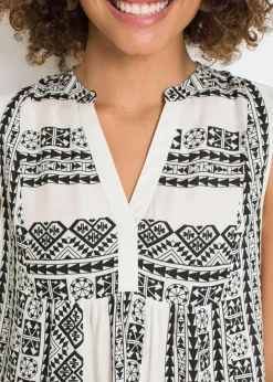 Outlet Blusentop aus softer Viskose Damen Blusen & Tuniken|Shirts & Tops