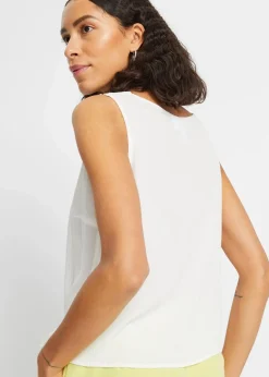 Best Blusentop aus strukturiertem Crinkle Damen Blusen & Tuniken|Shirts & Tops