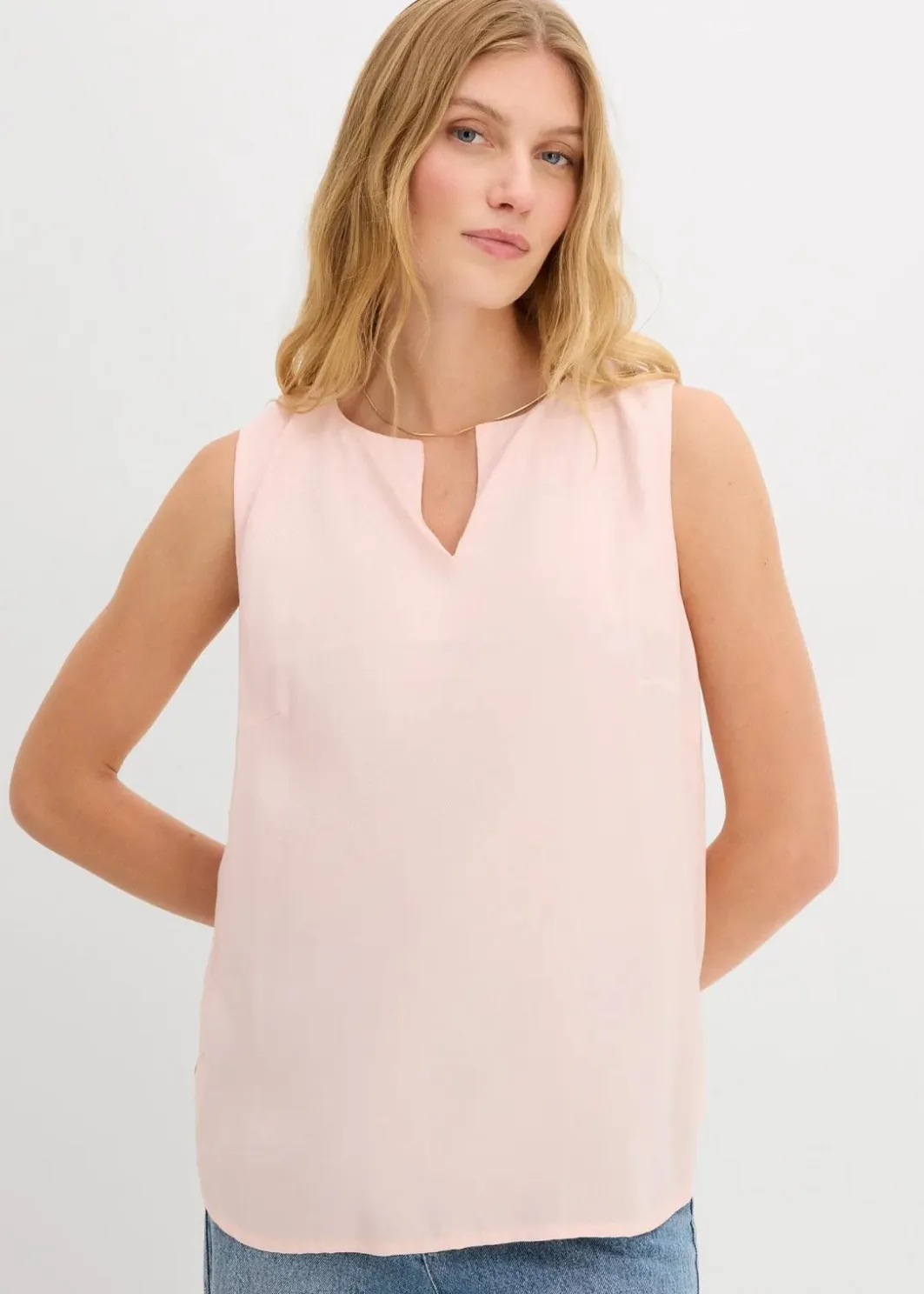 Damen bonprix Bekleidung·Jacken & Mäntel|Blusen & Tuniken|Blusentop aus weicher Viskose