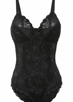 Discount Body aus edler Spitze Damen Große Cups D-H|Dessous