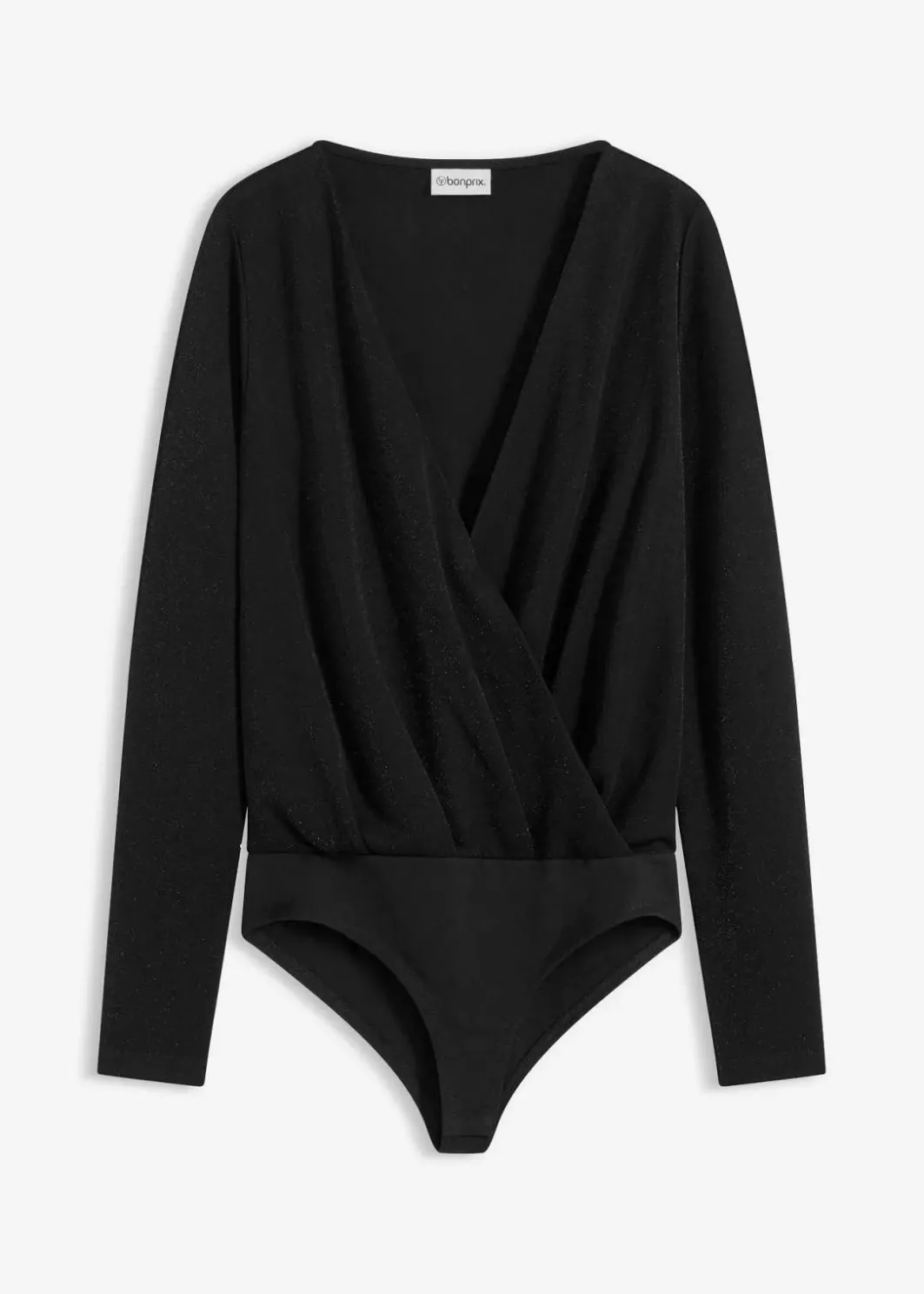 Damen bonprix Shirts & Tops|Body aus fließendem Viskose-Mix