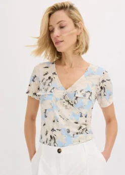 Damen bonprix Shirts & Tops|Body mit Kräuselung