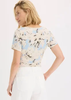Damen bonprix Shirts & Tops|Body mit Kräuselung