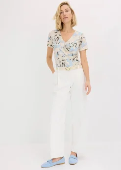 Damen bonprix Shirts & Tops|Body mit Kräuselung