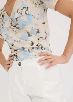 Damen bonprix Shirts & Tops|Body mit Kräuselung