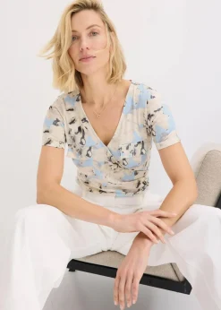 Damen bonprix Shirts & Tops|Body mit Kräuselung