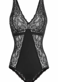 Sale Body ohne Bügel mit zarter Spitze Damen Wäsche·Bodies|Wäsche·Dessous
