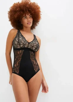Sale Body ohne Bügel mit zarter Spitze Damen Wäsche·Bodies|Wäsche·Dessous