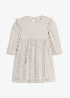 Online Bodykleid mit Rüschen und Tüll Kinder Overalls & Sets|Bio Baumwolle