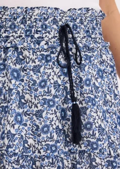 Discount Boho-Minirock aus leichter Baumwolle Damen Röcke