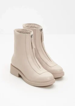 Outlet Boot Damen Gefütterte Winterschuhe|Boots