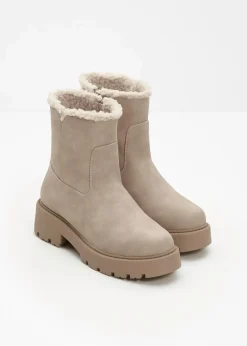 Damen bonprix Gefütterte Winterschuhe|Boots|Boot